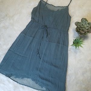 Beautiful details short dress or long shirt